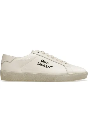 Saint Laurent Damen, Schuhe, Weiß, 36 EUGröße: