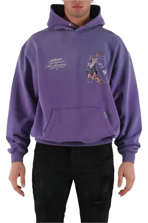 Represent Herren, Sweatshirts & Hoodies, Lila, LGröße: