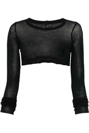 Rick Owens Damen, Oberteile, Schwarzk, MGröße: