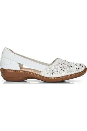 Rieker Damen, Schuhe, Weiß, 41 EUGröße: