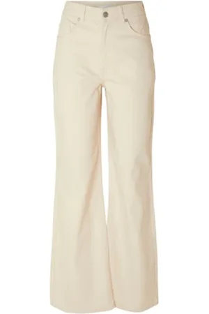 SELECTED Damen, Jeans, Weiß, W32Größe:
