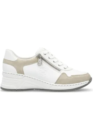 Rieker Damen, Schuhe, Weiß, 37 EUGröße: