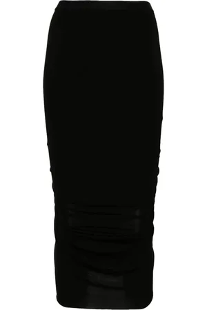 Rick Owens Damen, Röcke, Schwarzk, XSGröße: