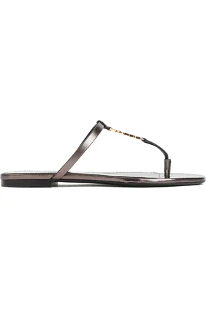 Saint Laurent Damen, Schuhe, Braun, 37 1/2 EUGröße:
