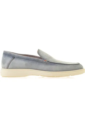 santoni Herren, Schuhe, Blau, 41 EUGröße: