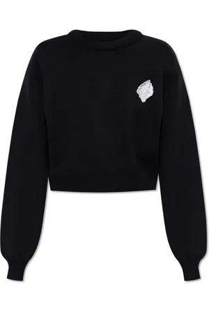 ROTATE Damen, Sweatshirts & Hoodies, Schwarzk, MGröße: