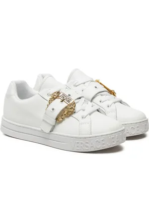 VERSACE Damen, Schuhe, Weiß, 39 EUGröße: