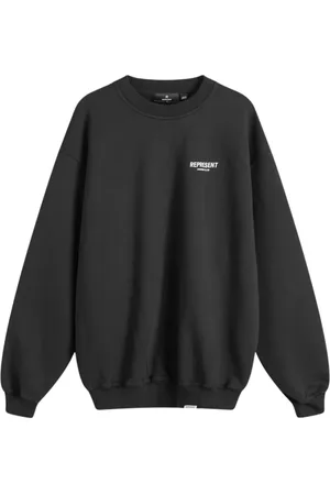 Represent Herren, Sweatshirts & Hoodies, Schwarzk, LGröße: