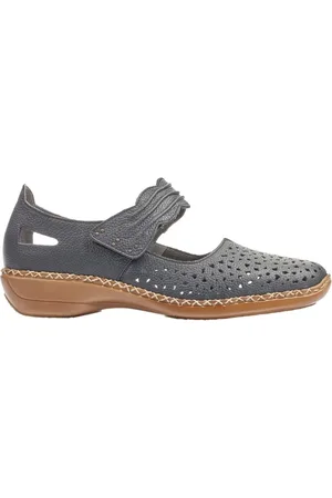 Rieker Damen, Schuhe, Blau, 38 EUGröße:
