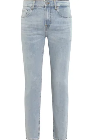 7 for all Mankind Herren, Jeans, Blau, W28Größe: