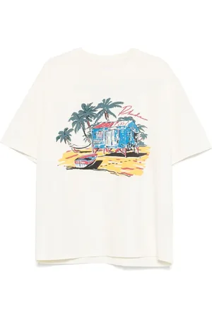 Rhude Herren, Oberteile, Weiß, XLGröße: