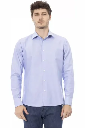 BALDININI Herren, Shirts, Blau, LGröße: