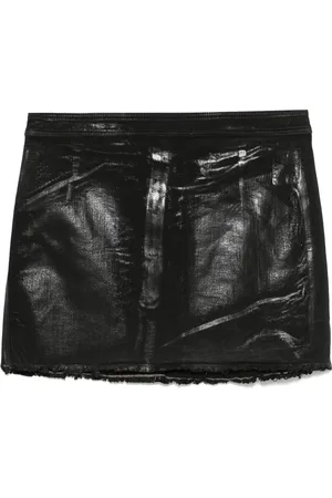 Rick Owens Damen, Röcke, Schwarzk, SGröße:
