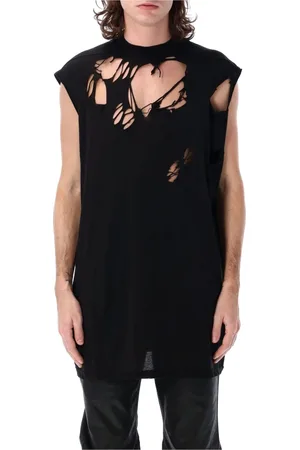 Rick Owens Herren, Oberteile, Schwarzk, SGröße: