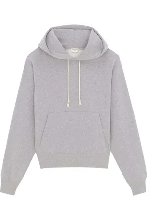 Saint Laurent Damen, Sweatshirts & Hoodies, Grau, SGröße: