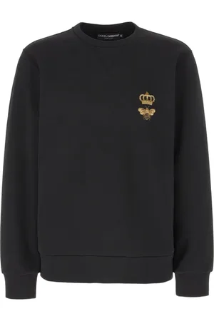 Dolce & Gabbana Herren, Sweatshirts & Hoodies, Schwarzk, 2XLGröße: