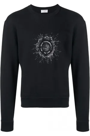Saint Laurent Herren, Sweatshirts & Hoodies, Schwarzk, XSGröße: