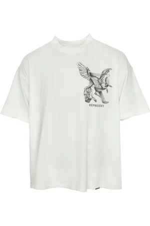 Represent Herren, Oberteile, Weiß, MGröße: