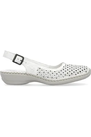 Rieker Damen, Schuhe, Weiß, 38 EUGröße: