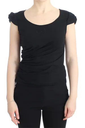 Roberto Cavalli Damen, Oberteile, Schwarzk, MGröße: