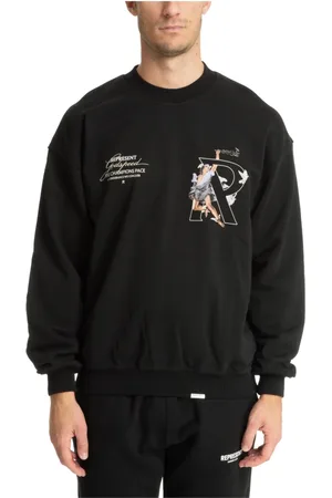Represent Herren, Sweatshirts & Hoodies, Schwarzk, MGröße: