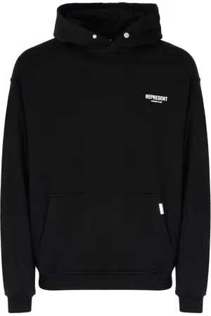 Represent Herren, Sweatshirts & Hoodies, Schwarzk, SGröße: