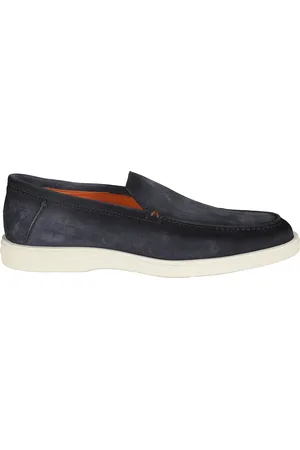 santoni Herren, Schuhe, Blau, 44 EUGröße:
