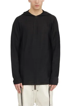 Rick Owens Herren, Sweatshirts & Hoodies, Schwarzk, MGröße: