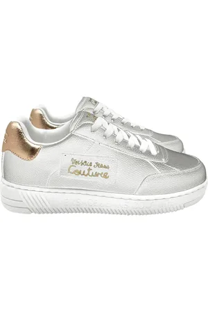 VERSACE Damen, Schuhe, Weiß, 39 EUGröße: