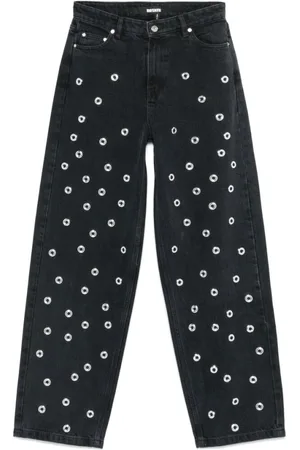 ROTATE Damen, Jeans, Grau, W26Größe: