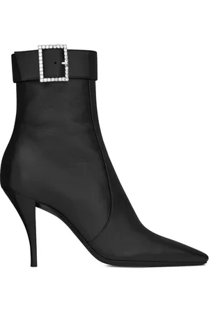 Saint Laurent Damen, Schuhe, Schwarzk, 36 EUGröße: