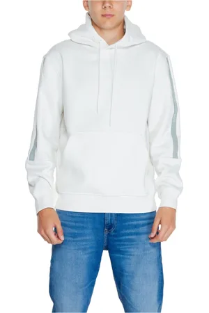 Calvin Klein Herren, Sweatshirts & Hoodies, Weiß, XLGröße: