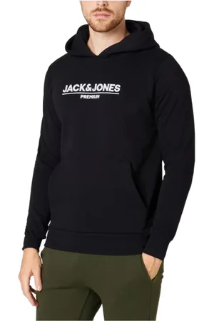 JACK & JONES Herren, Sweatshirts & Hoodies, Schwarzk, SGröße: