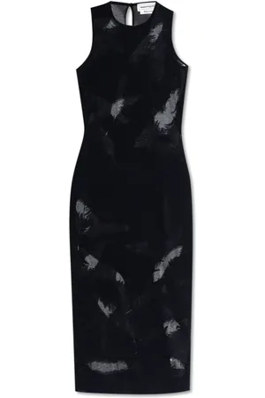 Alexander McQueen Damen, Kleider, Schwarzk, XSGröße: