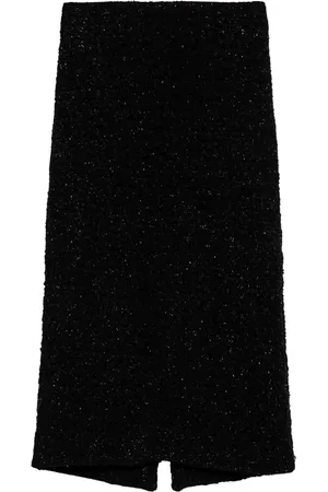 Balenciaga Damen, Röcke, Schwarzk, MGröße: