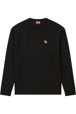 Kenzo Herren, Oberteile, Schwarzk, LGröße: