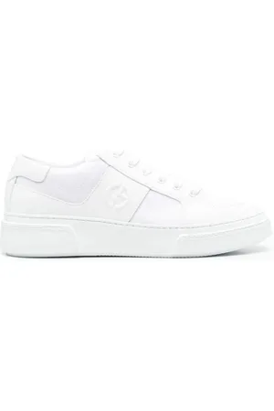 Giorgio Armani Herren, Schuhe, Weiß, 44 EUGröße:
