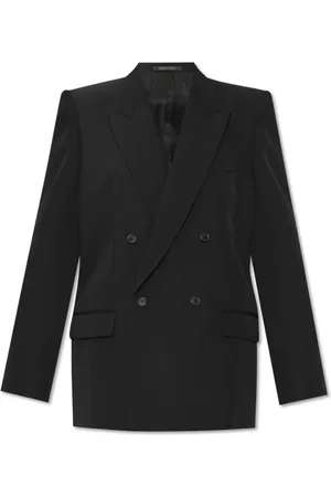 Balenciaga Damen, Jacken, Schwarzk, SGröße: