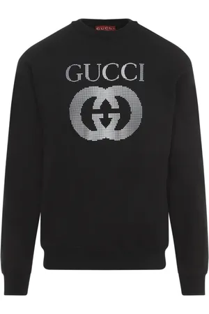 Gucci Herren, Sweatshirts & Hoodies, Schwarzk, LGröße:
