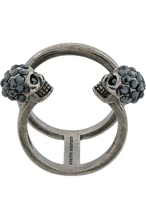 Alexander McQueen Damen, Accessories, Grau, 50 MMGröße: