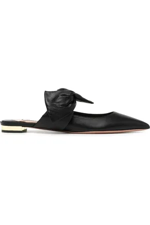 Aquazzura Damen, Schuhe, Schwarzk, 39 1/2 EUGröße: