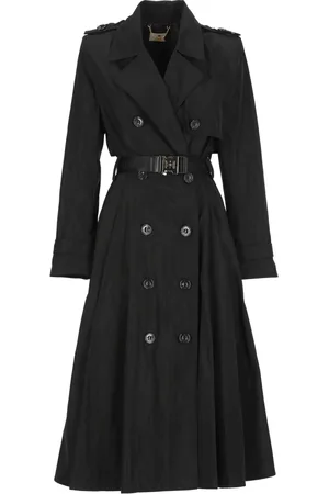 Elisabetta Franchi Damen, Mäntel, Schwarzk, SGröße: