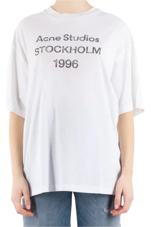 Acne Studios Damen, Oberteile, Weiß, MGröße: