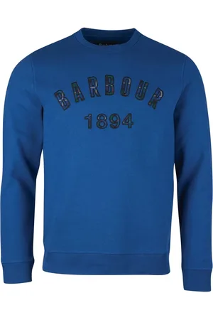 Barbour Herren, Sweatshirts & Hoodies, Blau, LGröße: