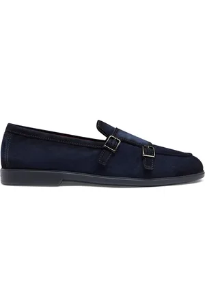 santoni Herren, Schuhe, Blau, 45 1/2 EUGröße: