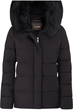 MOORER Damen, Jacken, Schwarzk, 2XSGröße: