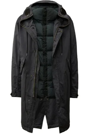 C.P. Company Herren, Mäntel, Schwarzk, XLGröße: