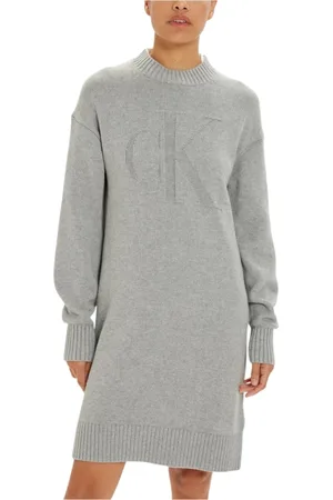Calvin Klein Damen, Kleider, Grau, XSGröße: