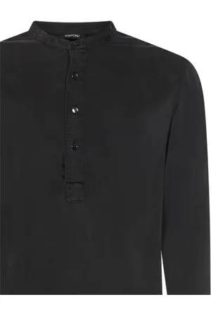 Tom Ford Herren, Oberteile, Schwarzk, SGröße: