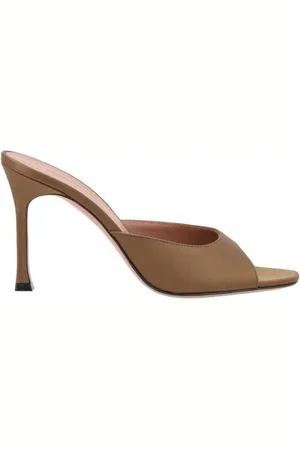 Amina Muaddi Damen, Schuhe, Braun, 38 EUGröße: